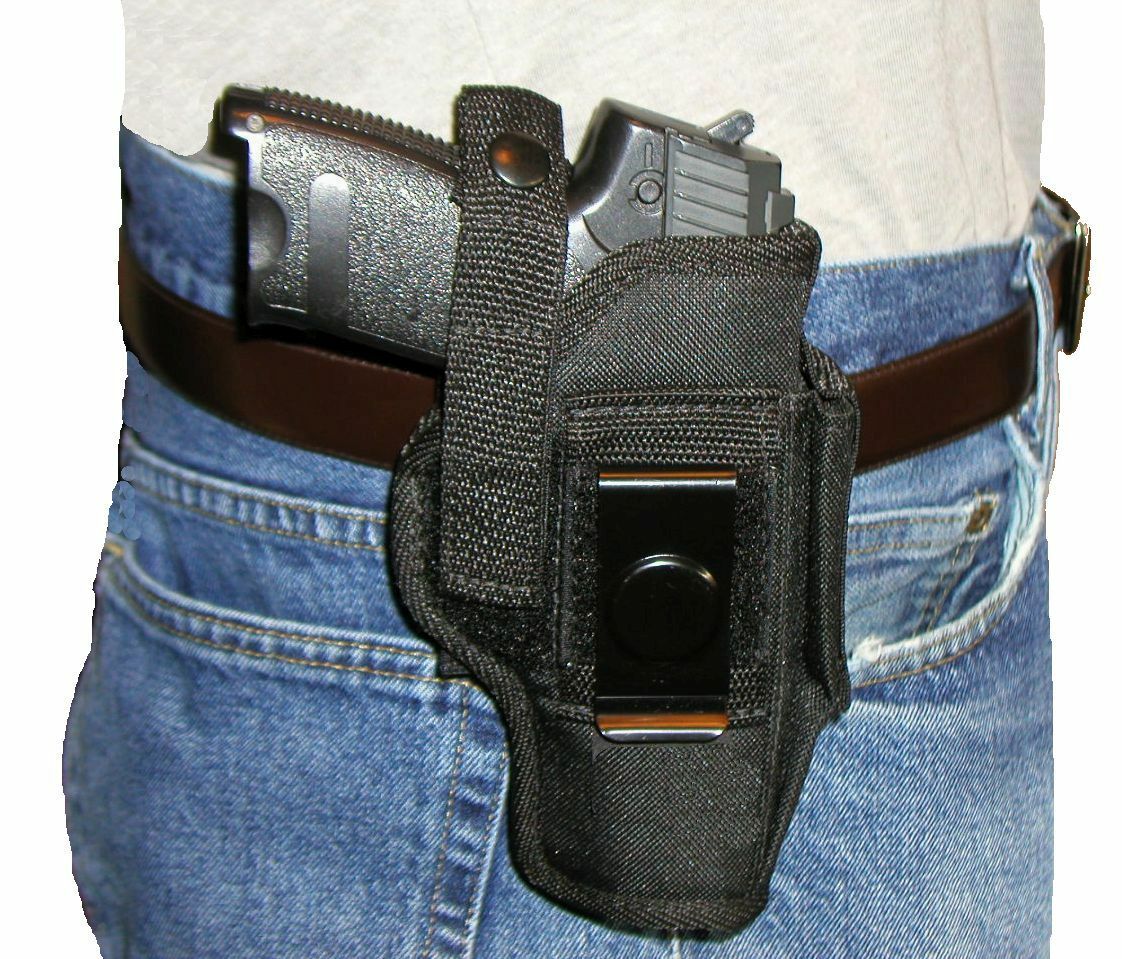Beretta 92 Belt Hip Pistol Holster W Mag Holder USA 92 FS 92FS | eBay