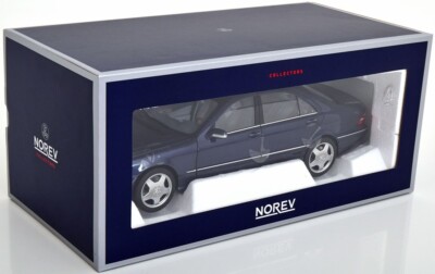 NOREV 2000 MERCEDES BENZ S55 AMG Blue Metallic 1:18 *New Item