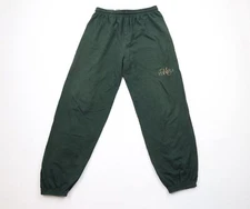 Vintage 90s Mens Medium Distressed Spell Out University of Calgary Joggers Pants