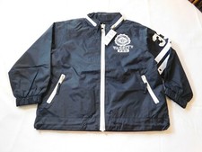 The Children's Place Youth Unisex Varsity Pro Jacket Long Sleeve Zip Up Navy Blu