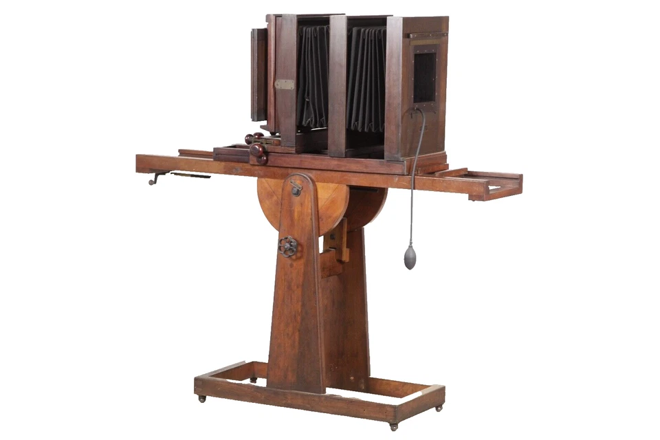 Cámara de estudio Kodak 9A Century con carro deslizante y soporte (recogida local) Foto 2 de 4