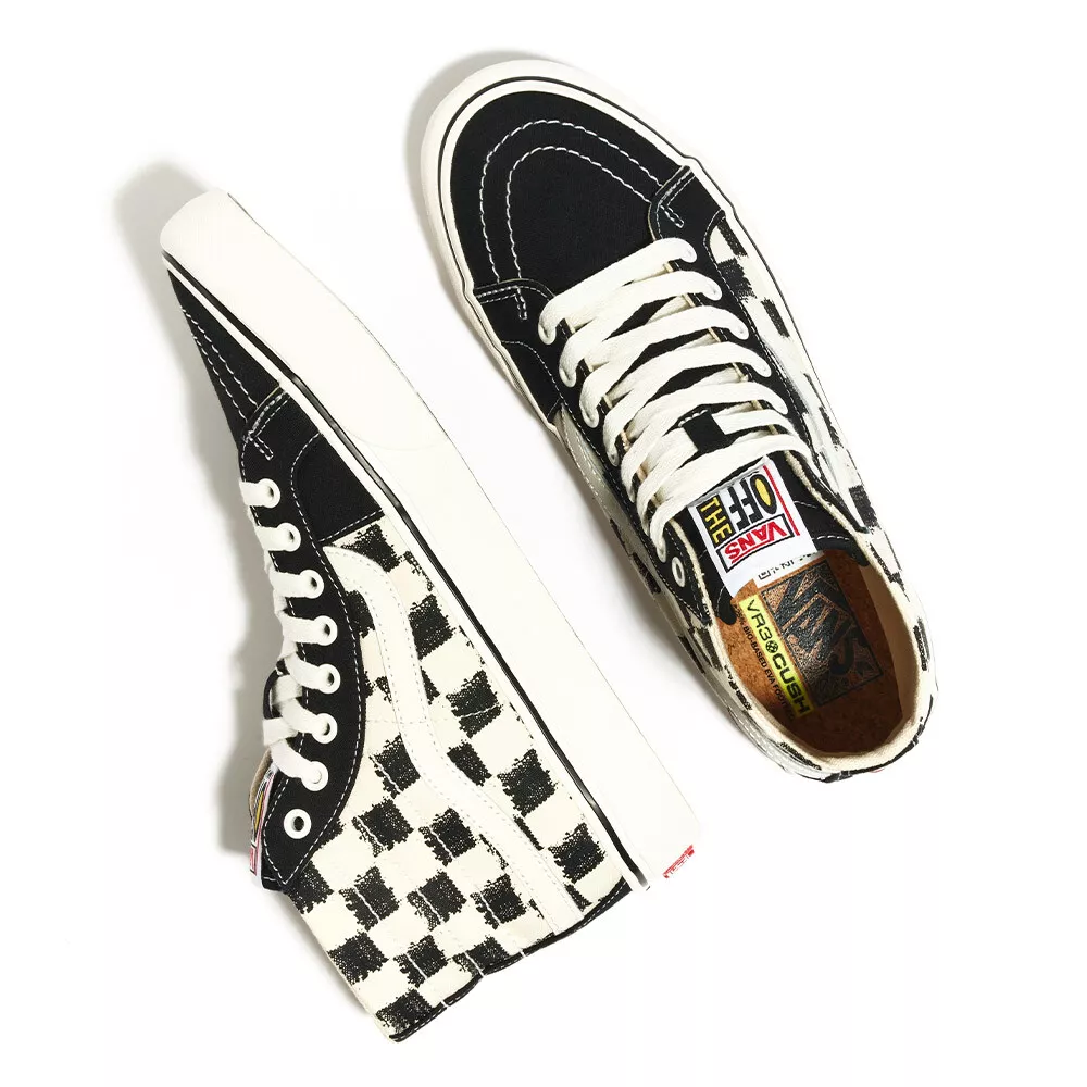 Vans sk8 shop hi decon checkered