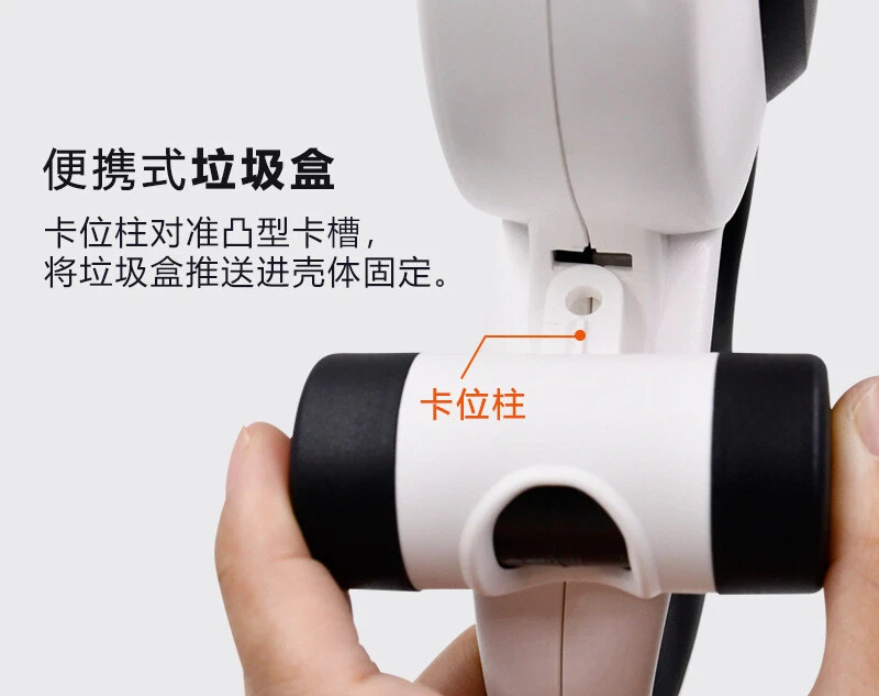 16.4'  M L Dog Self-Retractable 5m Reflective Rope Leash Chain LED & Trash Bins - Image 3 of 4