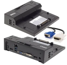 Port Replicator Dell PR03X 6TJ57 Latitude E5500 E5520 E6400 5x USB 2.0 + 3.0 #12