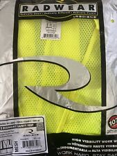New Crew Yellow High Visibility Safety Vest 2 Pockets Work Wear Mesh 3XL