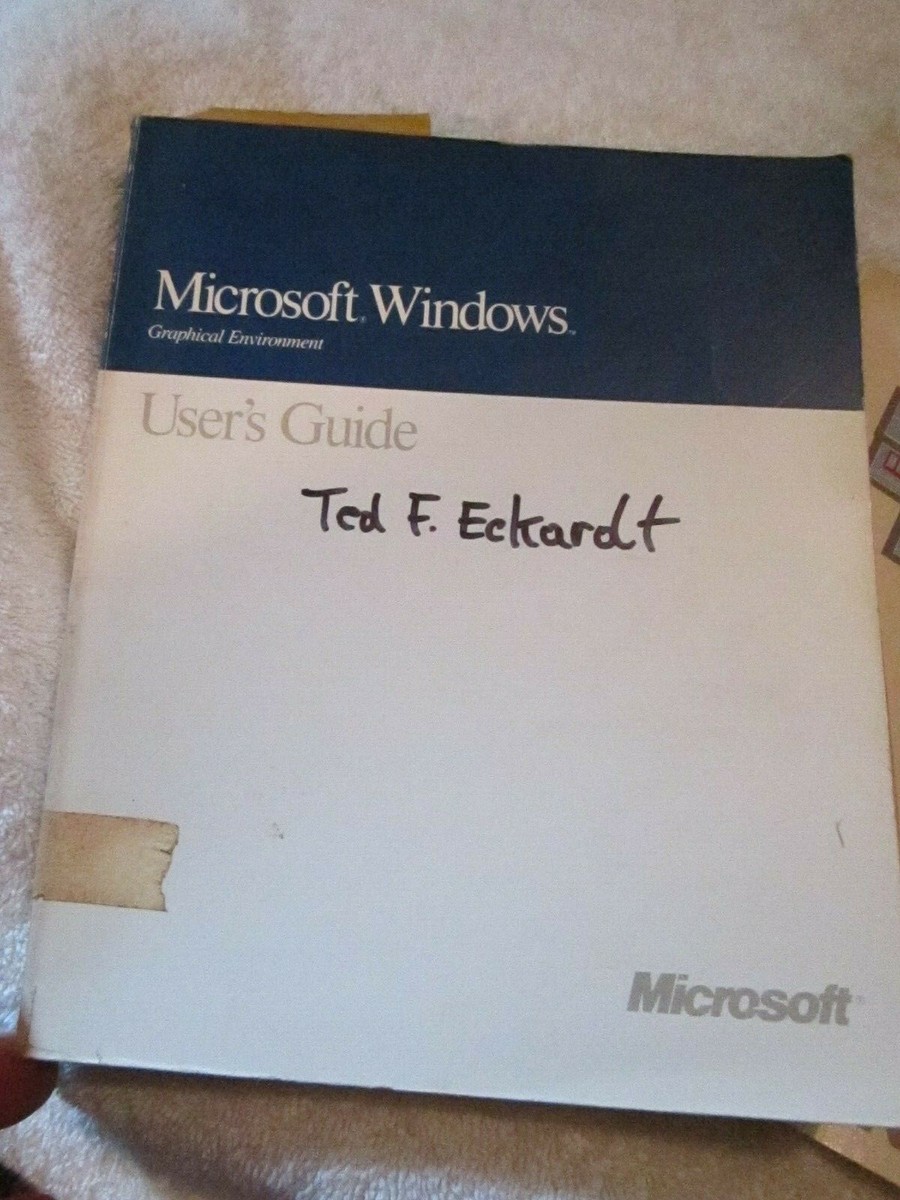 Vintage Microsoft Windows 95 Books LOT 3.1 Leading Edge User's