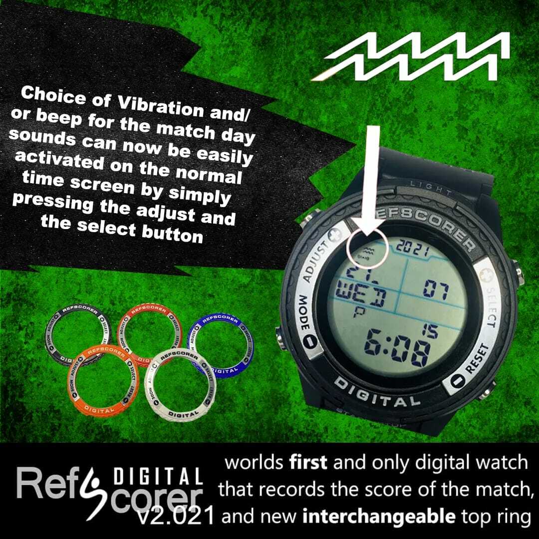 RefStuff RefScorer Digital Football Referee Watch - Record