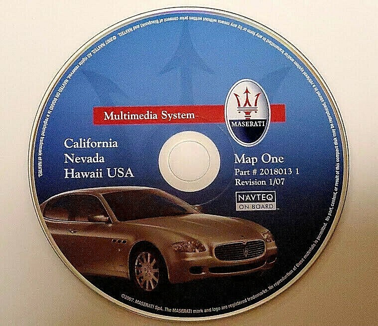 Maserati Quattroporte 2004-2009 Head unit