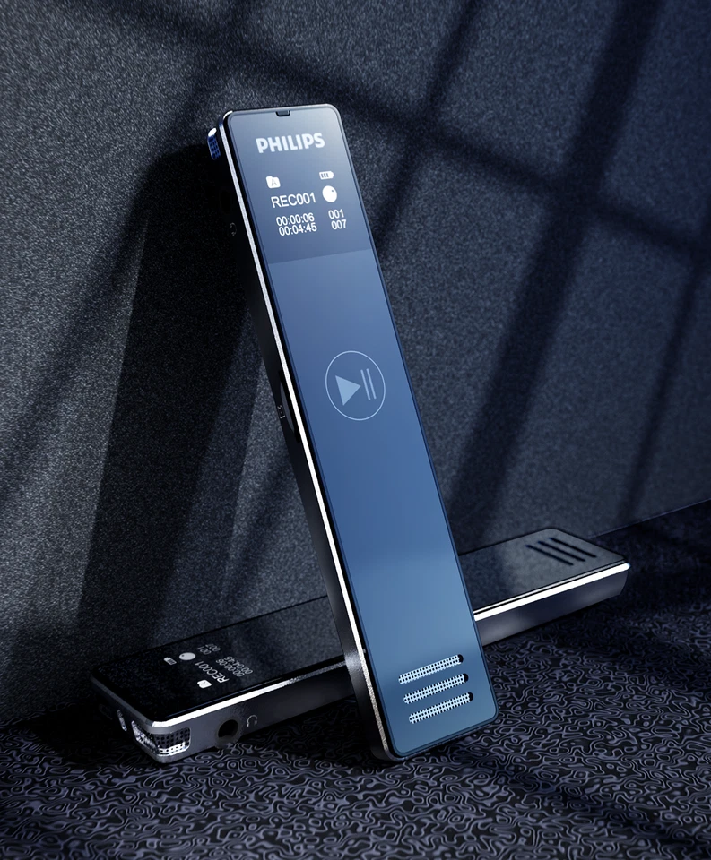 PHILIPS VTR5101 Voice Recorder 8GB Dictaphone with Music Playback & Campus radio - Image 2 of 4