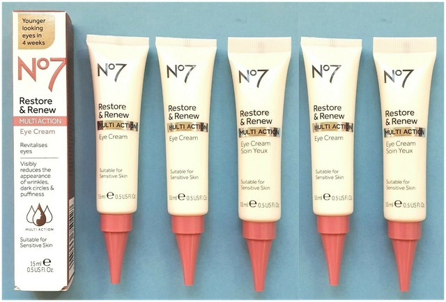 boots no7 restore and renew eye cream