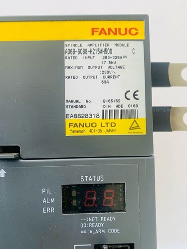 FANUC A06B-6088-H215#H500 C SPINDELVERSTÄRKER MODUL - Bild 3 von 7