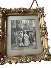 Alonzo Perez Fine Silk Tapestry /Stevengraph Framed/Signed