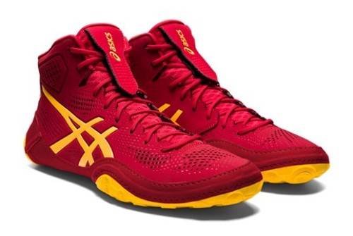 Asics Dan Gable EVO - Cranberry/Saffron 