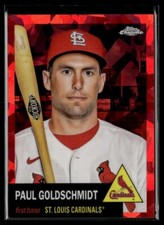 2022 Topps Chrome Plat. Anniv. Ted Atomic Paul Goldschmidt Base  091/100 St.