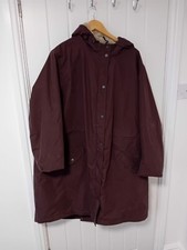 Seasalt Plant Hunter Ii Plum Coat Size 26/28