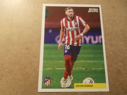 HECTOR HERRERA, ATLETICO MADRID, RARE FOOTBALL ROOKIE CARD SO FOOT (JT29) - Bild 1 von 2