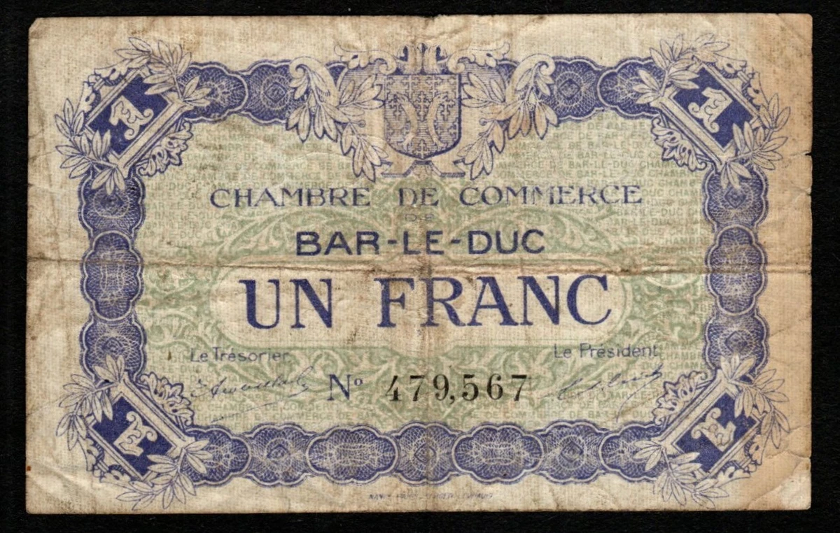 1917 Year French Paper Money for sale | eBay