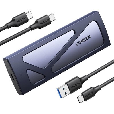 SSD Gehäuse USB 3.2 M.2 NVMe Adapter Kühlkissen 10Gbps