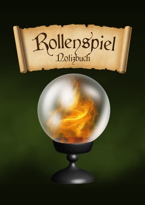Rollenspiel Notizbuch | DIN A4 | Abenteuertagebuch für Pen and Paper