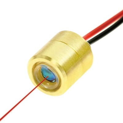 Mini Dot Size Red Laser Module VLM-635-63 LPT-50, Class 2, laser dot size onl...