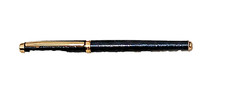 Elysee Fountain Pen  En Vogue Laque Black Leather.