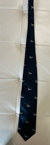 Men’s Tie Airplanes Sporty Pilot Shop Silk