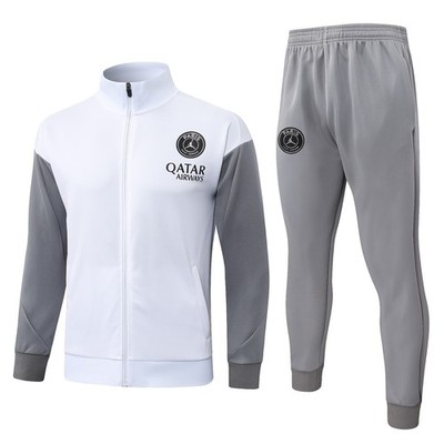 PSG Soccer Training Jacket & Pants Set Football Tracksuit Adult Sportswear