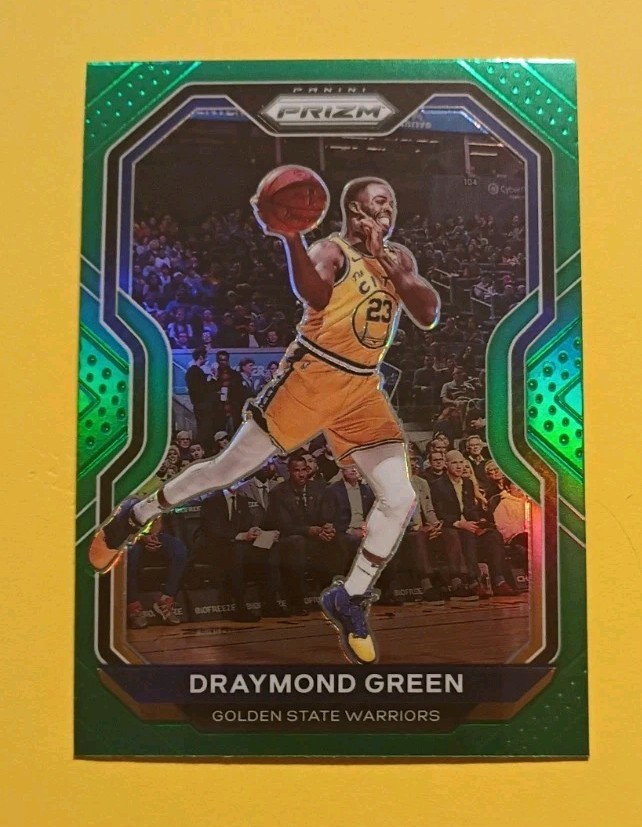 2020-21 Panini Prizm - Draymond Green #123 Green Prizm Color Name Match!
