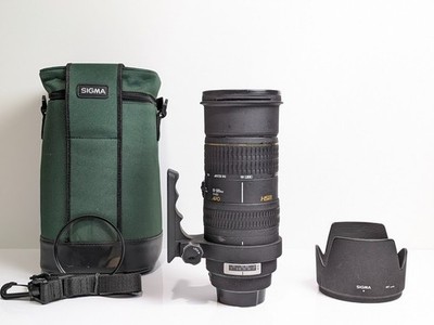 Sigma EX 50-500mm F/4-6.3 APO HSM Objektiv Canon EF sehr gut mit Haube, Tasche, Filter