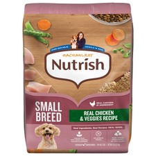 Rachael Ray Dry Dog Food Small Breed Real Chicken & Veggies Recipe, 13 lb. Bag 2.27 per pound