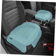 Seat Covers for Cars Trucks SUV, Faux Leather 2-Pack Mint Mint Front Seats
