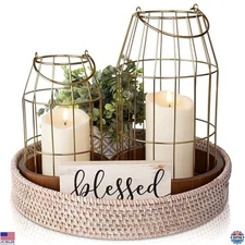 Rustic Farmhouse Lantern Decor - Stylish Decorative Lanterns for Home Use