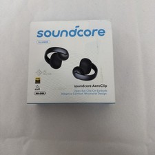 Soundcore AeroClip Open-Ear Earbuds Clip-On Headphones 4 Mic AI-Boost