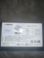 Wobkey Rainy 75 Keyboard Electro Blue Pro Cocoa Switch 75%