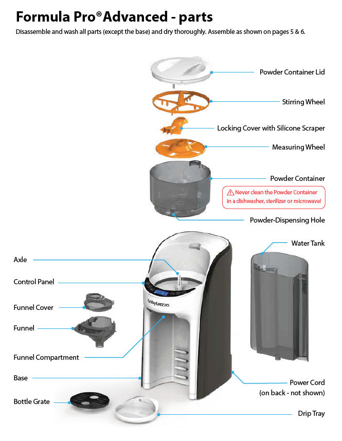 Baby Brezza Advanced Formula Pro Maker FRP0046 - Choose Your