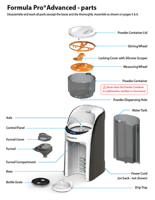 Baby Brezza Advanced Formula Pro Maker FRP0046 - Choose Your