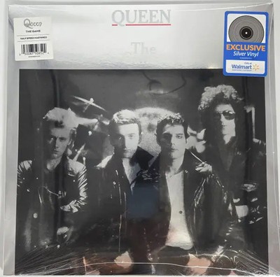 Queen The Game SILVER VINYL NEAR MINT Hollywood Records Vinyl LP