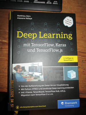 Deep Learning mit TensorFlow, Keras und TensorFlow.js | Buch | Zustand sehr gut