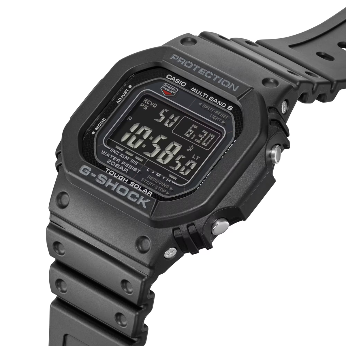 Casio Men's G-Shock Tough Solar Black Quartz Watch 43.2MM GW