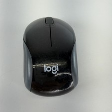 Logitech Mini Mouse Portable Laptop Miniature M187 Black No USB Receiver