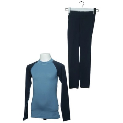 Ski Industries, Lange Unterwäsche, Größe: 122/128, Elasthan/Polyester, Blau #tYX