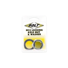 Bolt Motorcycle Hardware, Inc AXN22 Locking Axle Nut 22Mm