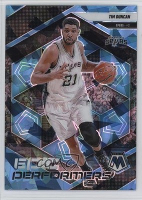 2024-25 Panini Mosaic Epic Performers Ice Prizm 58/125 Tim Duncan #19 HOF 2u3
