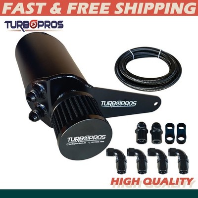 Turbo Pros High Flow -AN8 Oil Catch Can For Ford Falcon XR6 BA/BF/FG Barra 4.0L