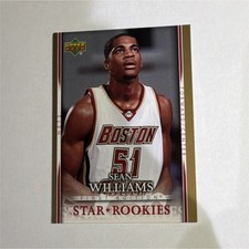 Upper Deck Sean Williams New Jersey Nets Star Rookies Rookie Insert #217 2007-08
