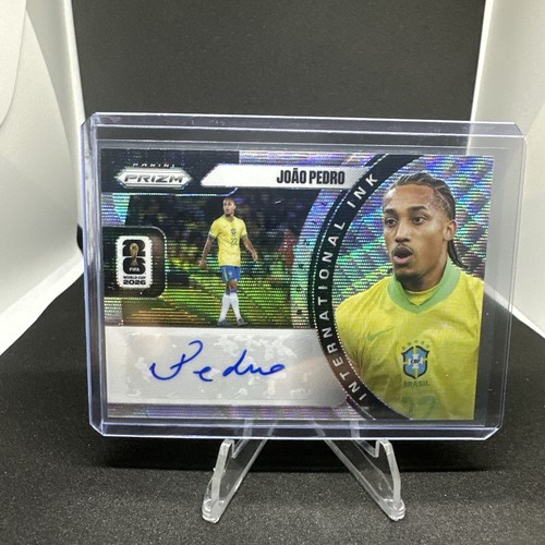 2026 Panini Prizm FIFA World Cup Joao Pedro International Ink Wave Auto