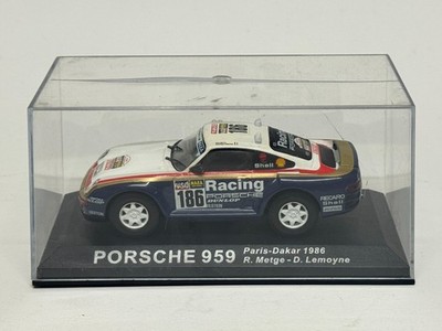 Porsche 959 Paris-Dakar Rallye 1986 Ixo Deagostini Maßstab 1:43 Diecast Modellauto