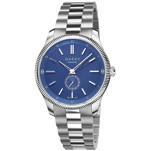 Montre femme Gucci G Timeless cadran bleu YA126389