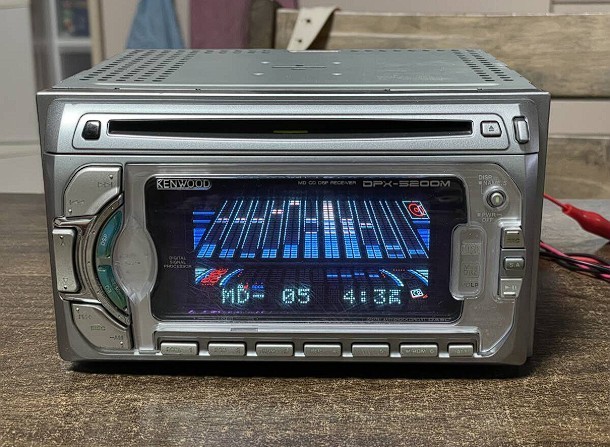 ケンウッド　DPX-5200m マリンゴールド Kenwood DPX-5200M 2DIN CD MD Deck Player Working | eBay
