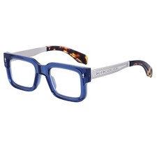 Square Thick Wide Rim Fashion Trend Vintage Full Rim Men Women Reading Glasses